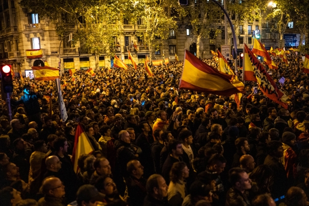 Protesta Ferraz, suyo PSOE / Europa Press Protesta Ferraz, suyo PSOE / Europa Press
