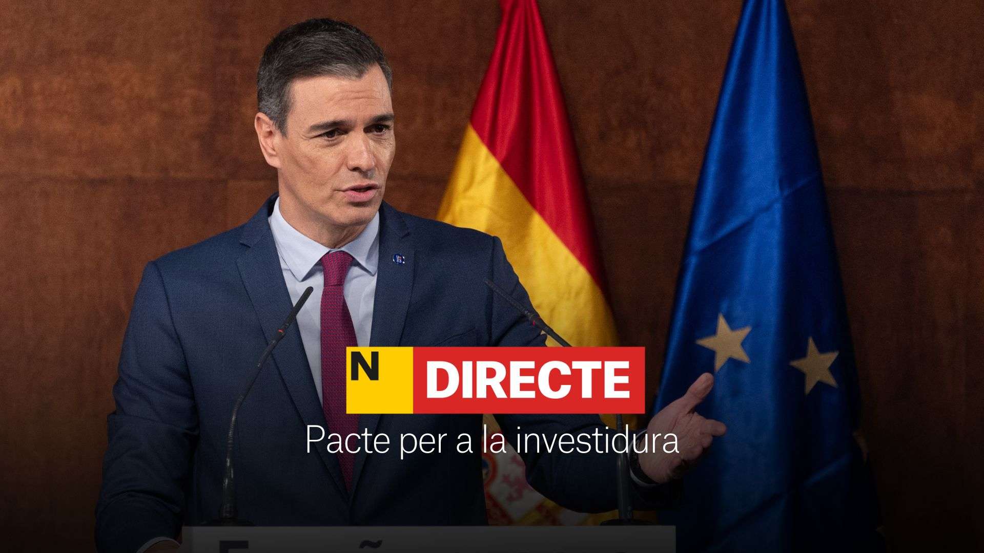 Pactes i acords per a la investidura de Pedro Sánchez, DIRECTE | Últimes notícies del 10 de novembre