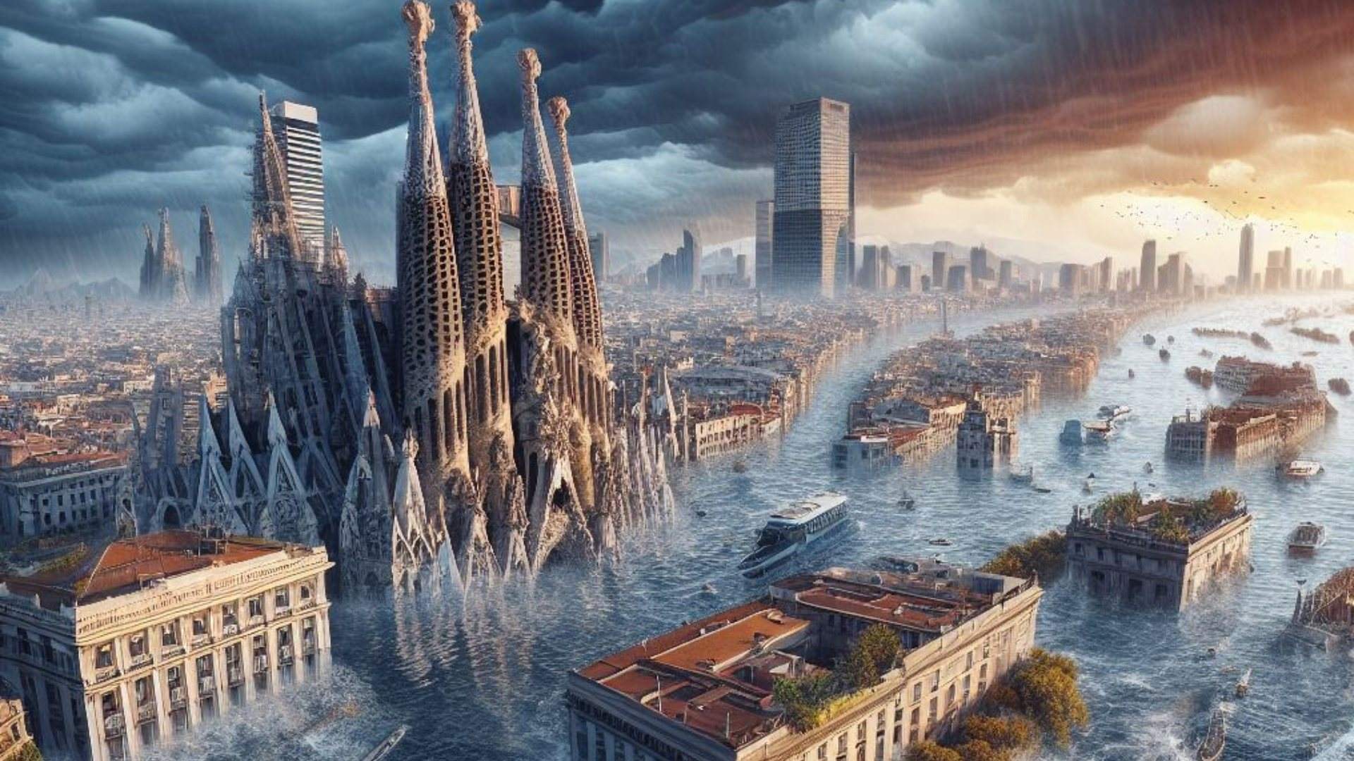 Estas son las catástrofes naturales que la IA predice para Barcelona