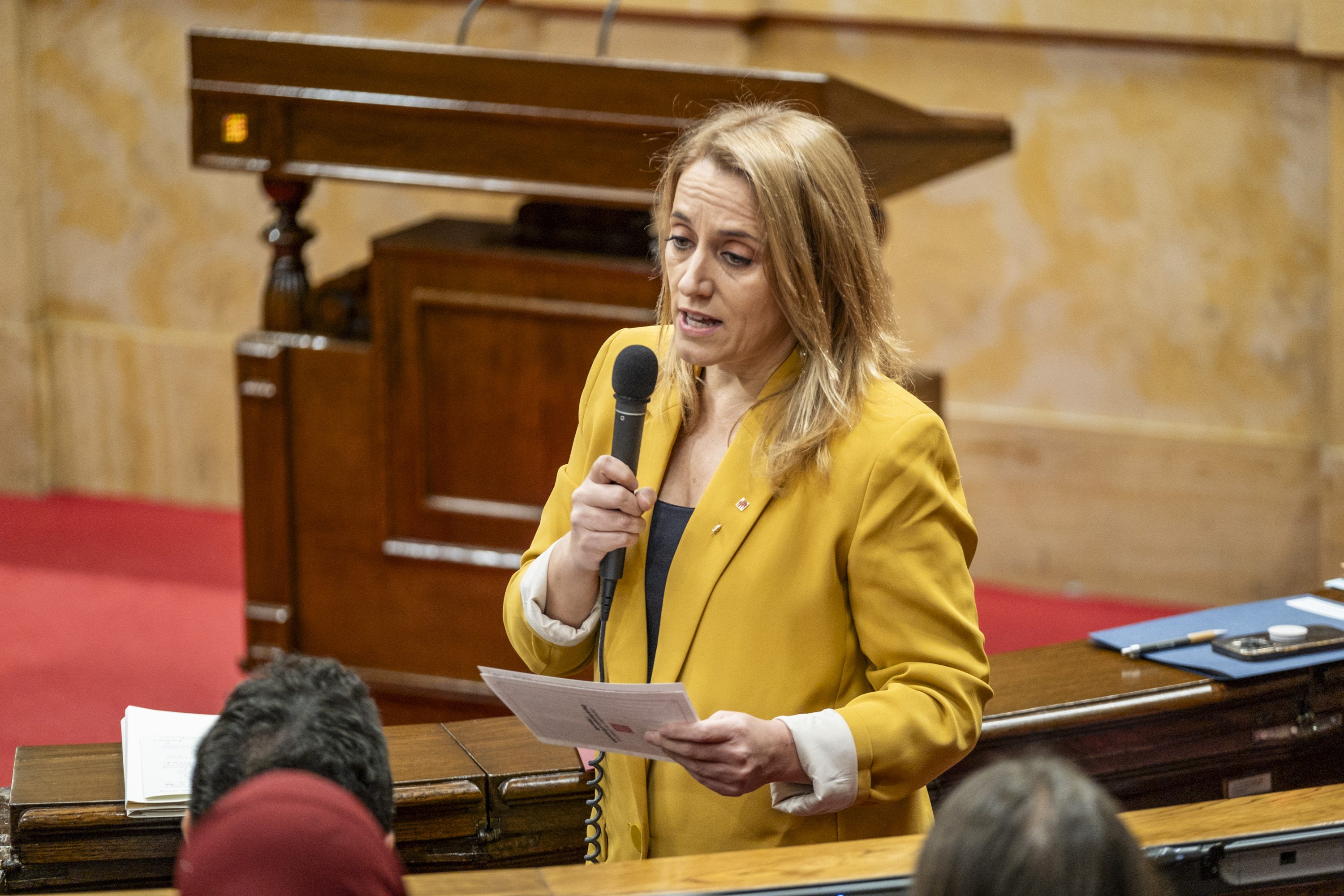 Natàlia Mas fixa "en qüestió de dies" l'acord per als pressupostos