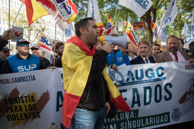 protesta sindicat policia espanyola ciutat justicia foto eva parey protesta sindicat policia espanyola ciutat justicia foto eva parey