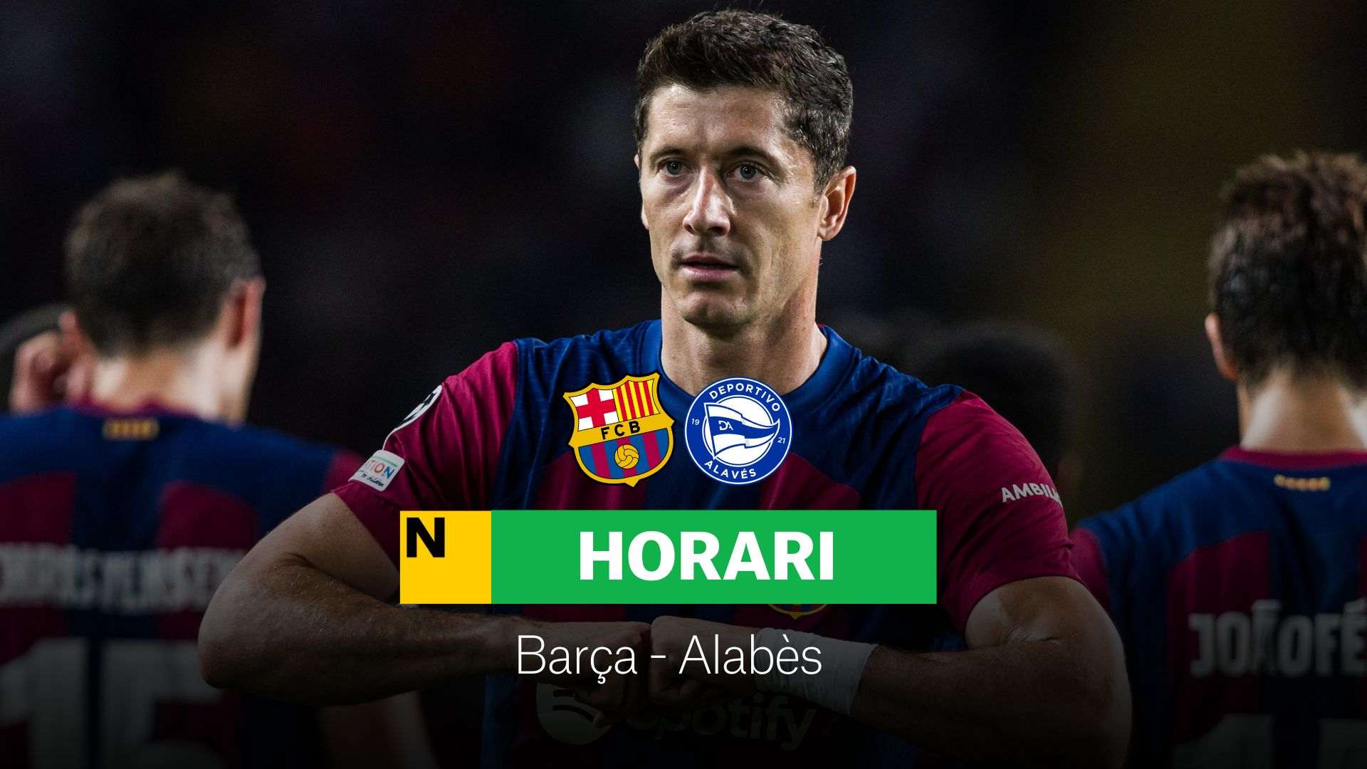 Barça - Alabès: Alineació, horari i on veure de la jornada 13, avui, de la Lliga EA Sports 2023/24