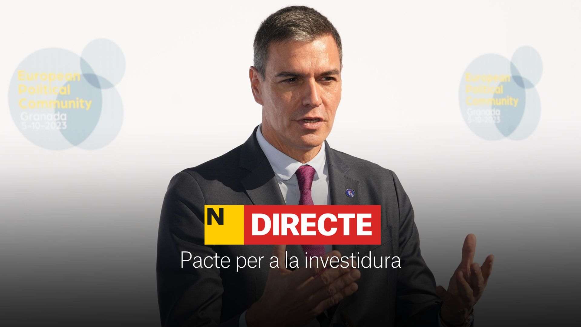 Pactes i acords per a la investidura de Pedro Sánchez, DIRECTE | Últimes notícies del 11 de novembre