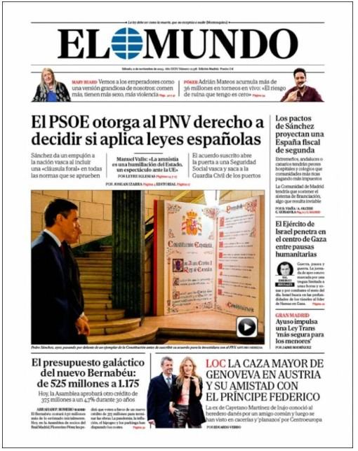 el mundo 11 novembre el mundo 11 novembre