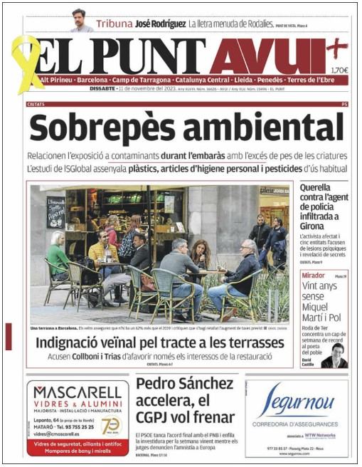 el punt avui 11 novembre el punt avui 11 novembre