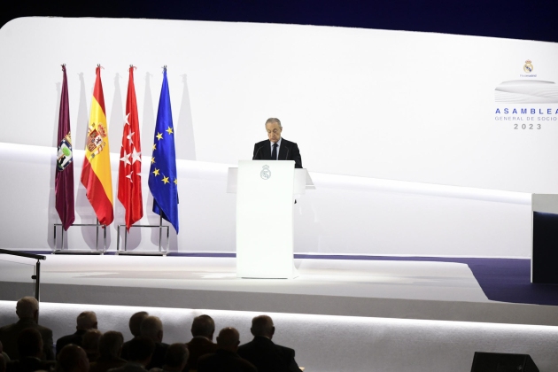 Florentino Perez discurs asamblea Madrid