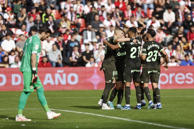 Gol Girona Yayo Vallecano / Foto: EFE Gol Girona Yayo Vallecano / Foto: EFE