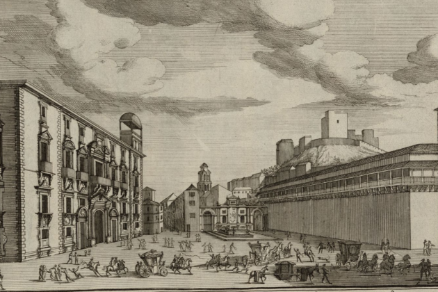 Gravat de Granada (1720). Font: Cartoteca de Catalunya Gravat de Granada (1720). Font: Cartoteca de Catalunya