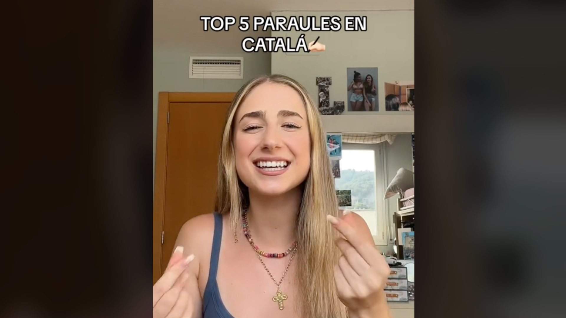 Les 5 paraules en català preferides d'aquesta tiktoker s'han tornat virals, quines són les teves?