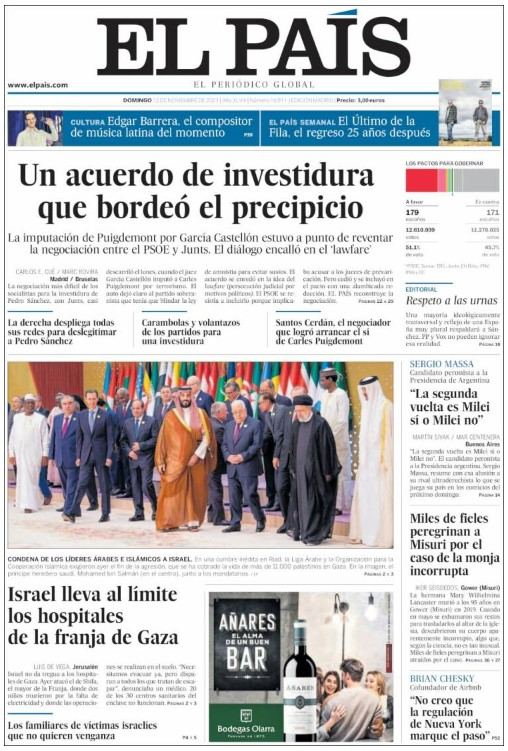 el pais 12 novembre el pais 12 novembre