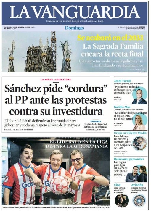 la vanguardia 12 novembre la vanguardia 12 novembre
