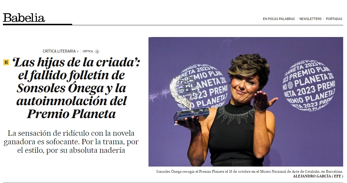Sonsoles El País Sonsoles El País