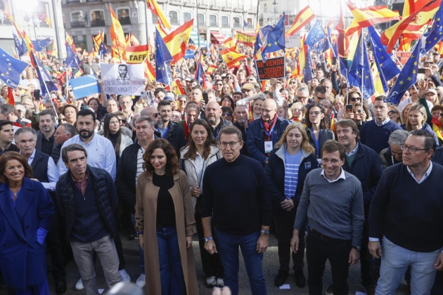 manifestació madrid contra l'amnistia