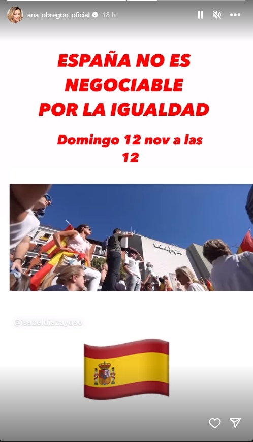 Ana Obregón mani Insta Ana Obregón mani Insta