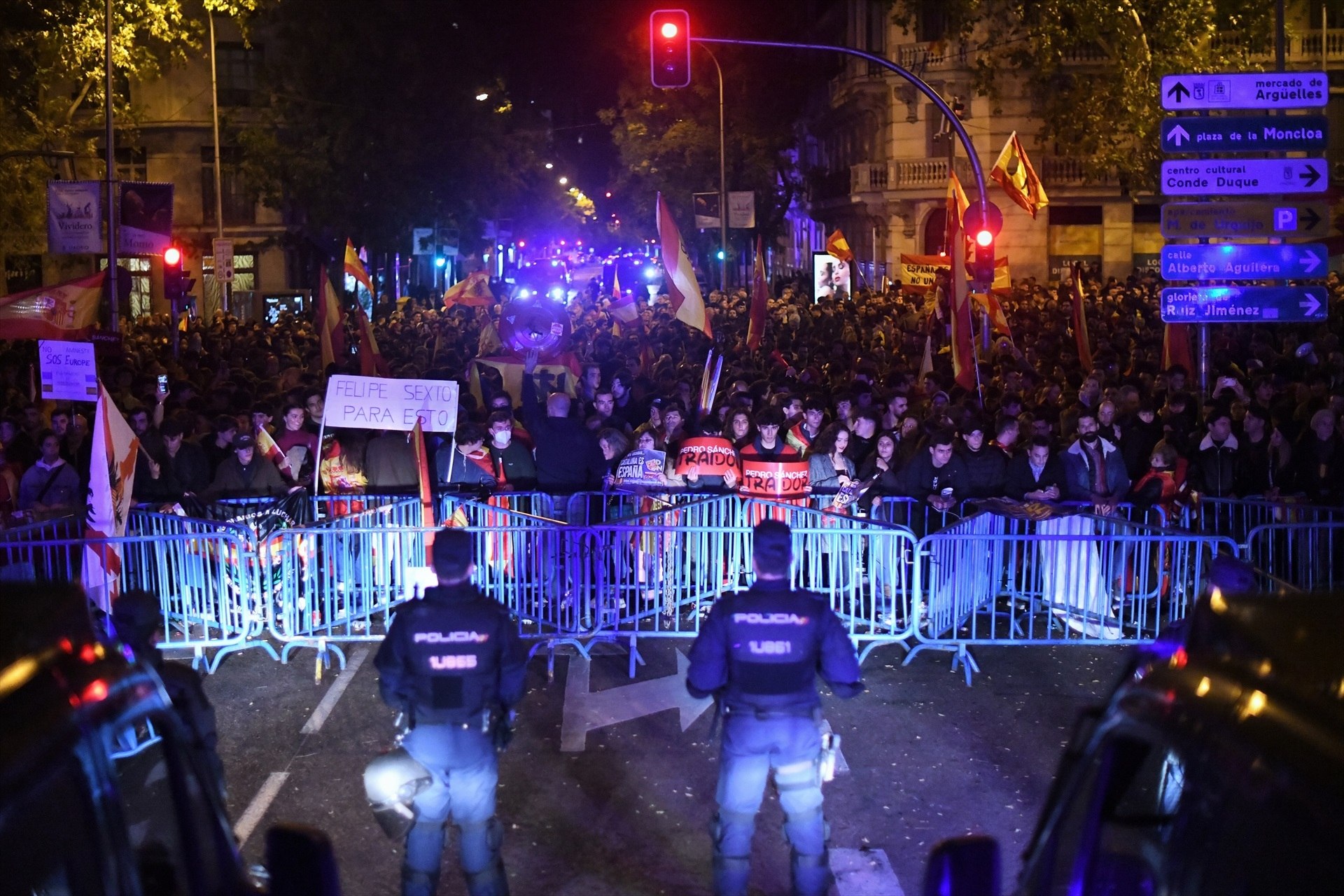 L'agitació de PP i Vox perpetua la crispació ultraespanyolista a Madrid