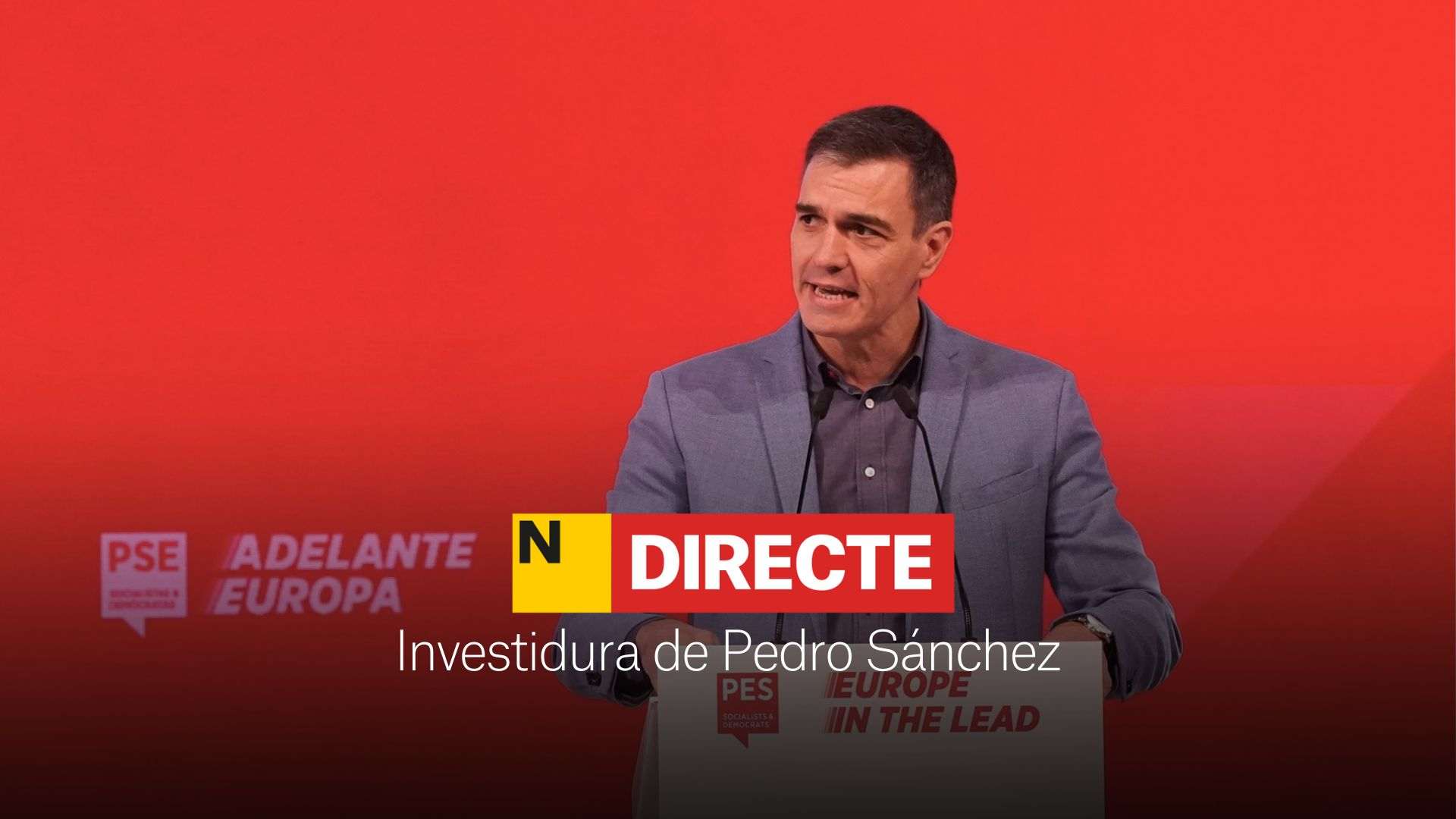 Investidura de Pedro Sánchez, DIRECTO | Debate y ley de amnistía, última hora