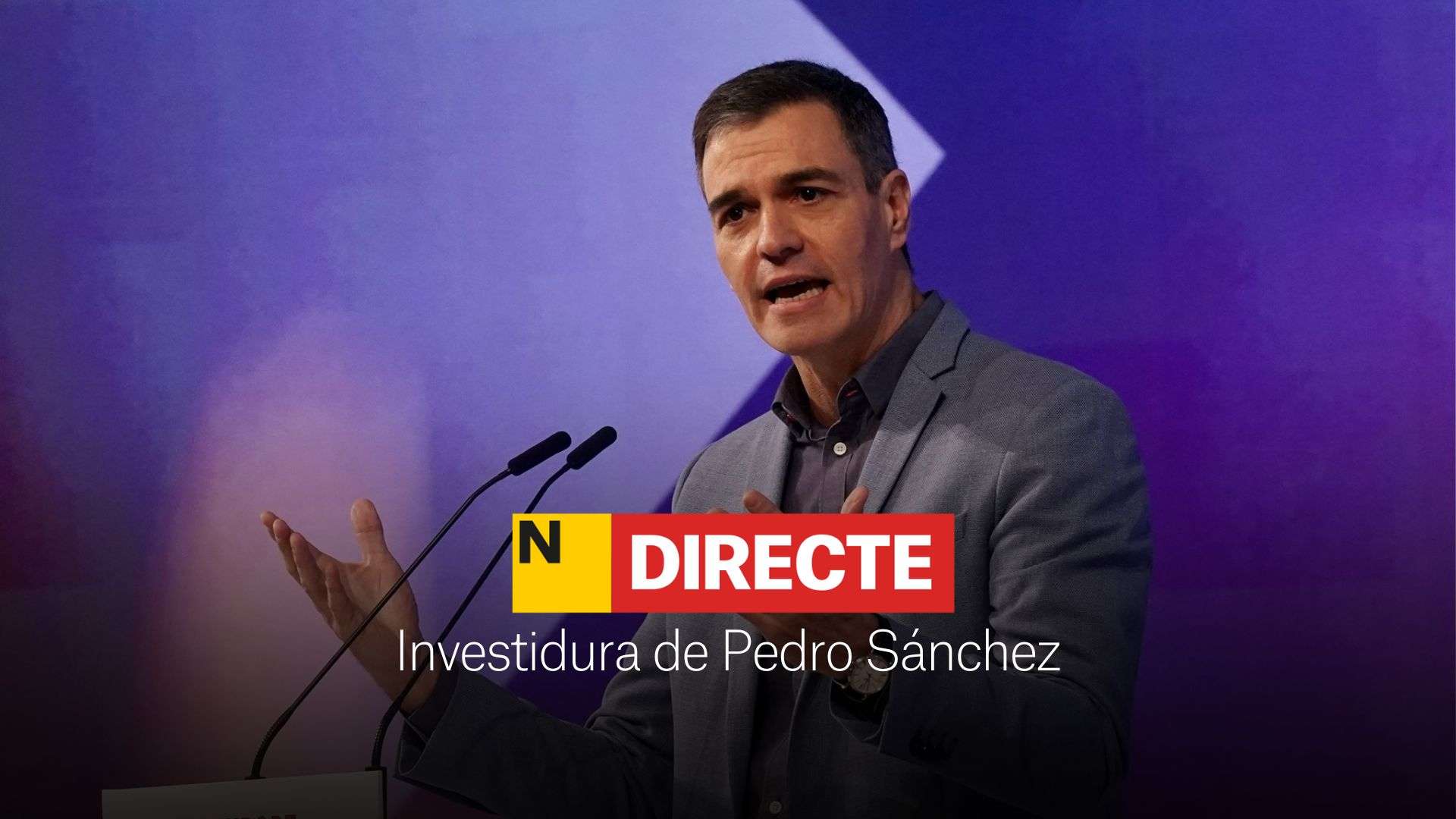 Investidura de Pedro Sánchez, DIRECTE | Última hora del debat, llei d'amnistia i Puigdemont