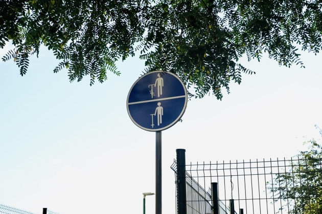 señal bicicletas patinetes foto ajbcn