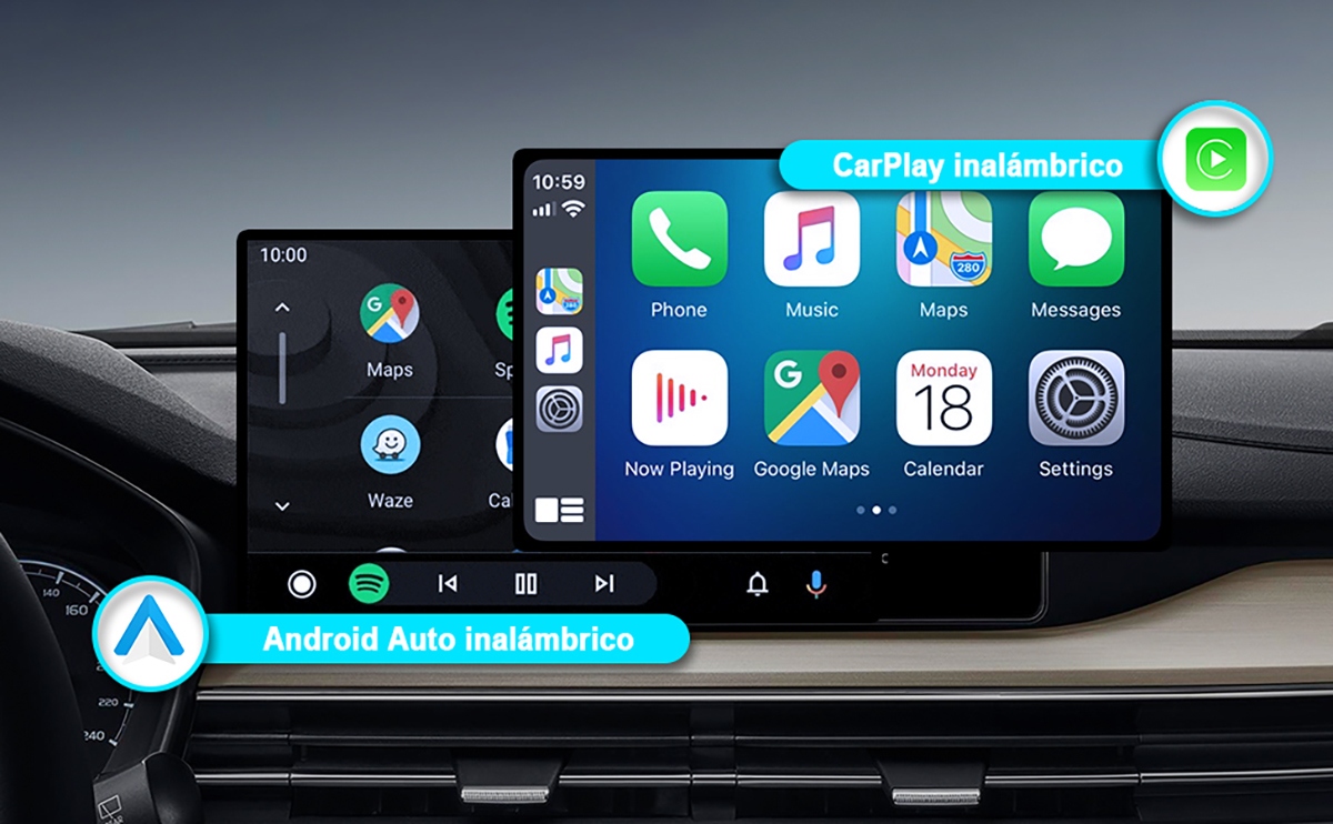 Conduce con conectividad: descubre cómo usar CarPlay y Android Auto sin cables