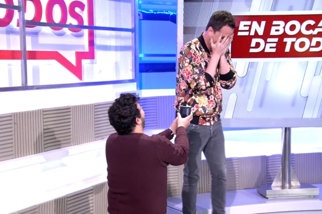 Borja demana la mà de Fede, Mediaset Borja demana la mà de Fede, Mediaset
