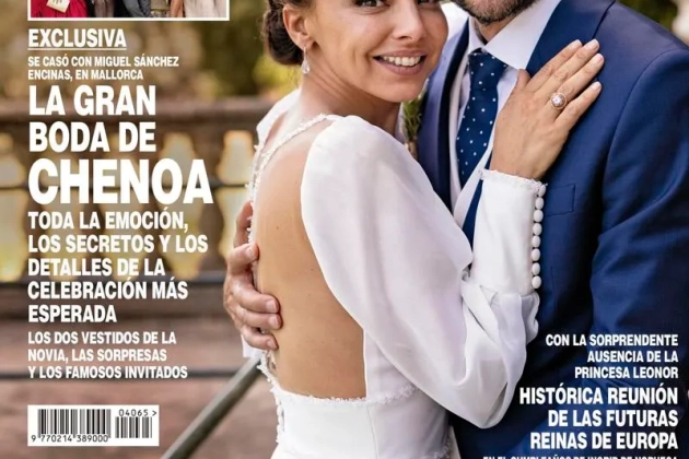 Portada Revista ¡Hola! Boda Chenoa y Miguel / ¡Hola!