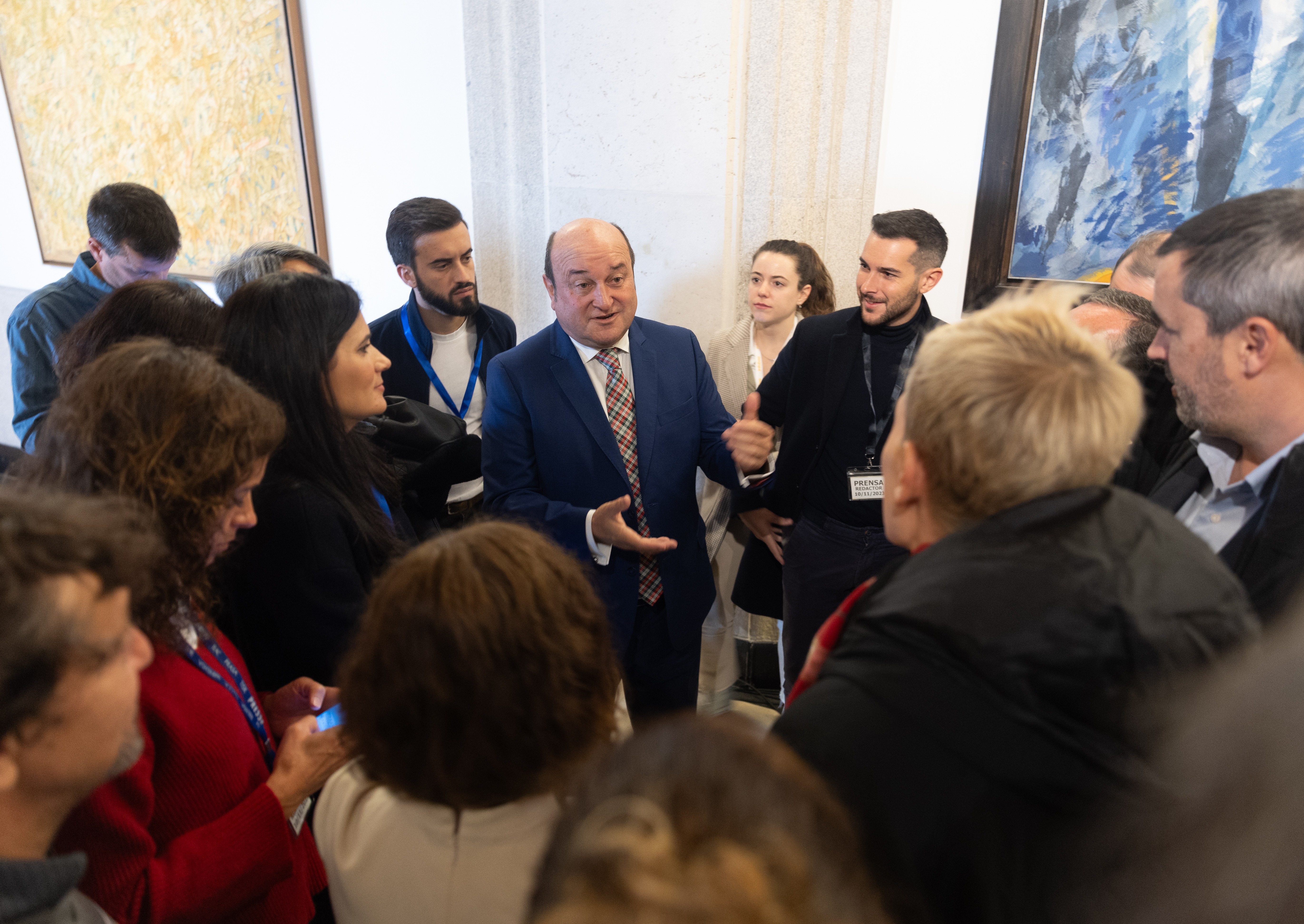 El PNV se ofreció "desde el minuto uno" a firmar la ley de amnistía y afirma que la firmaría "hoy mismo"