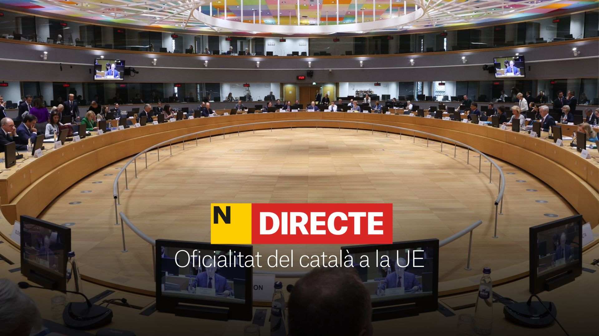 Debat sobre l'oficialitat del català a la UE, DIRECTE