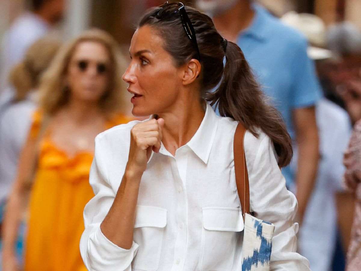 Letizia camisa blanca efe Letizia camisa blanca efe