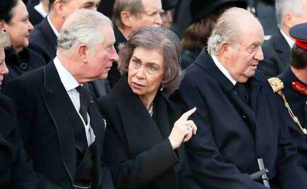 Regna Sofia funeral reina isabel ii