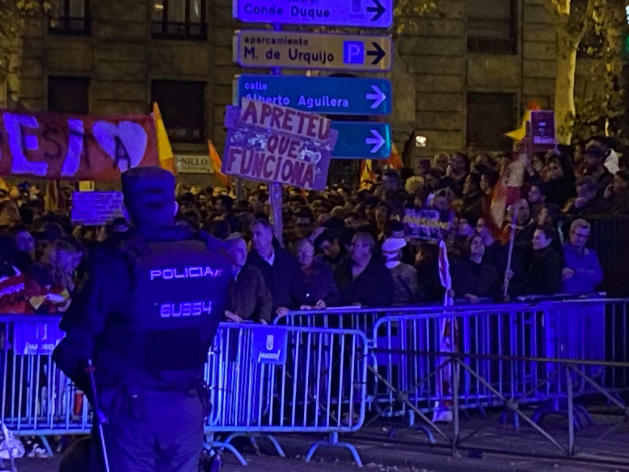 Pancarta Apreteu Manifestacio Ferraz Pancarta Apreteu Manifestacio Ferraz