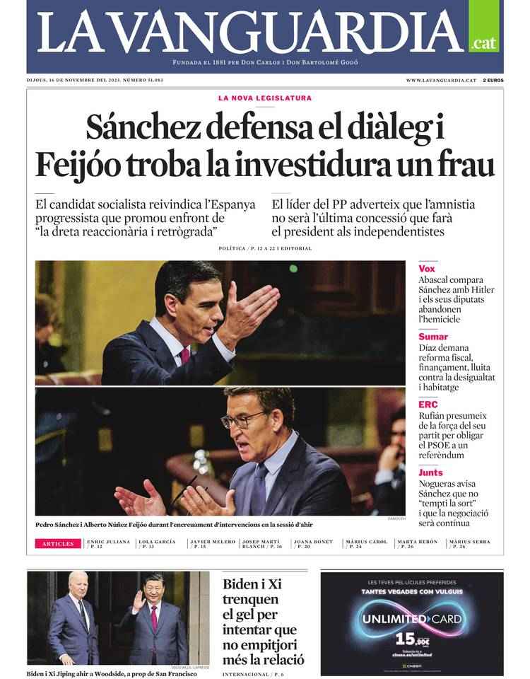 La Vanguardia La Vanguardia