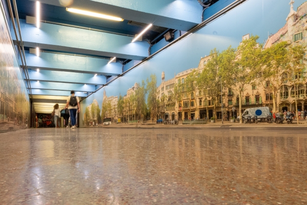 passadis metro paseo gracia foto tmb 1 passadis metro paseo gracia foto tmb 1
