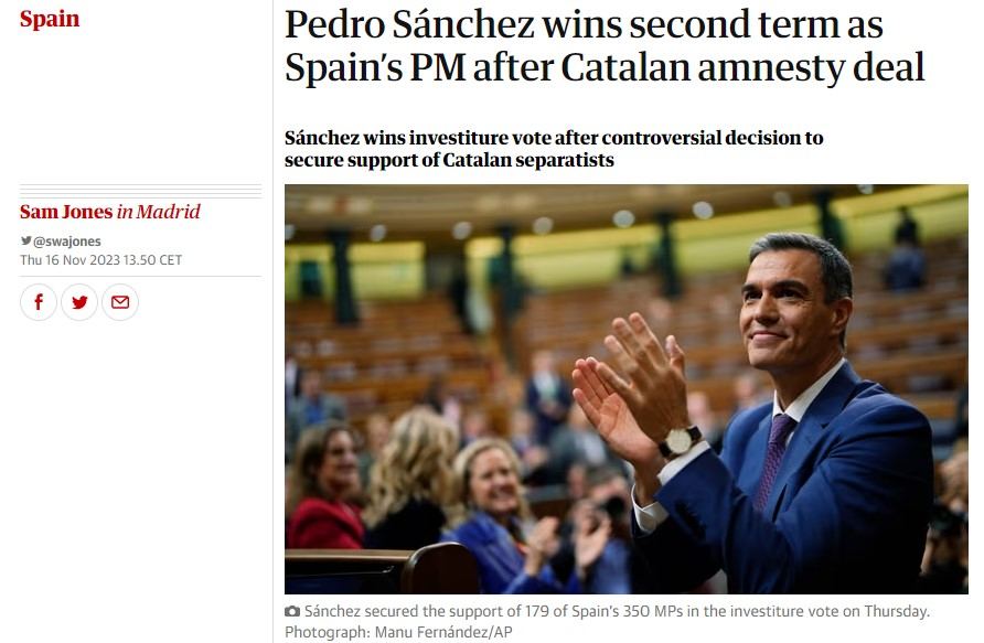 The Guardian, investidura