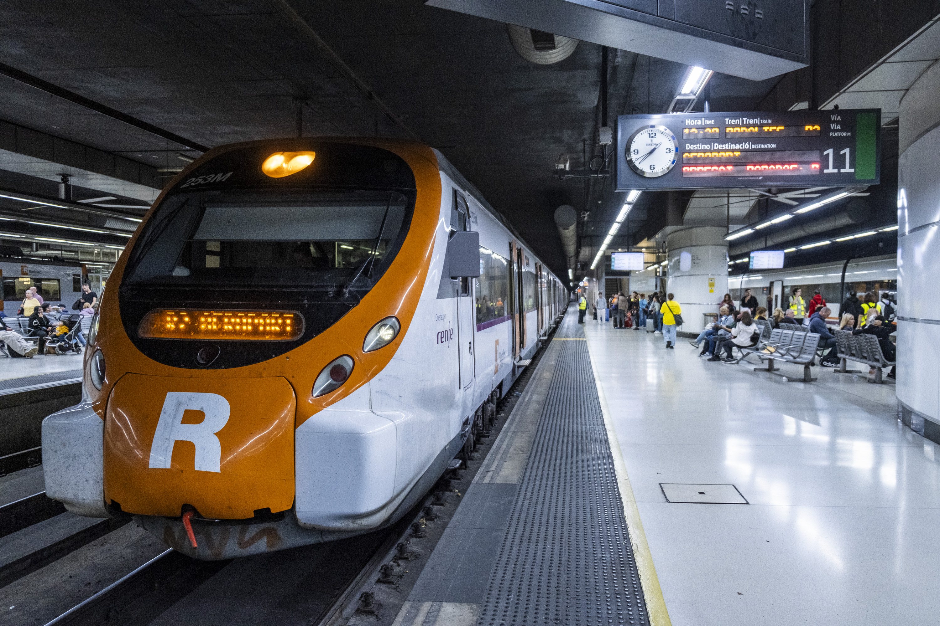 Rodalies registra tres incidencias diarias en los primeros 4 meses de 2024