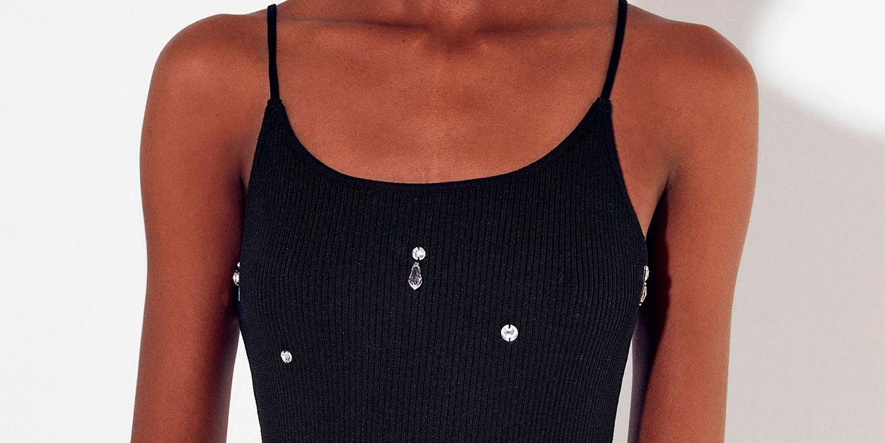 Decimos “SÍ”, en mayúsculas, al vestido de Parfois repleto de cristales