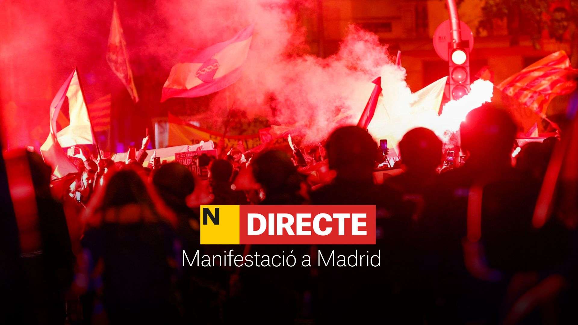 Manifestació a Ferraz avui, DIRECTE | Protestes contra l'amnistia a Madrid