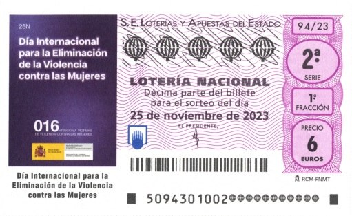 Sorteo Lotería Nacional 25 noviembre