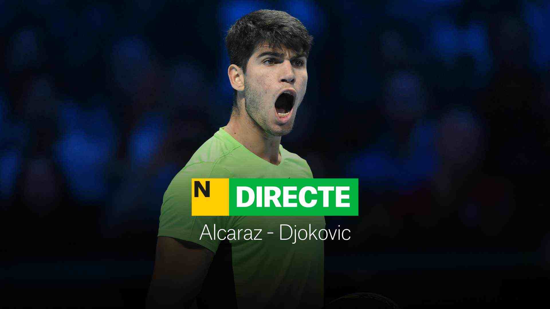 Carlos Alcaraz - Novak Djokovic en las ATP Finals, DIRECTO | Resultado y resumen
