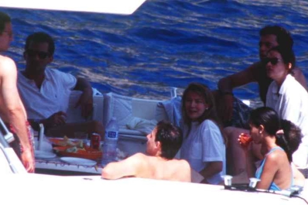 Inés Sastre en un vaixell amb Felip VI Inés Sastre en un vaixell amb Felip VI
