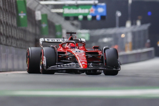 Charles Leclerc Ferrari Las Vegas
