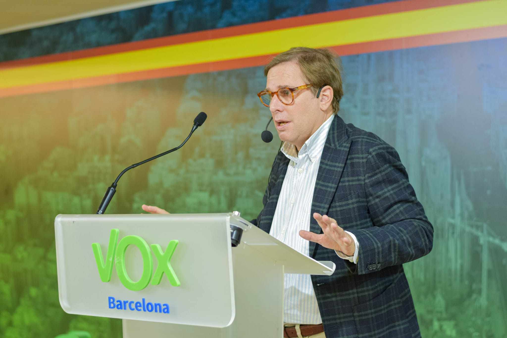 Vox inicia una campanya de recollida de firmes contra l'amnistia a Barcelona