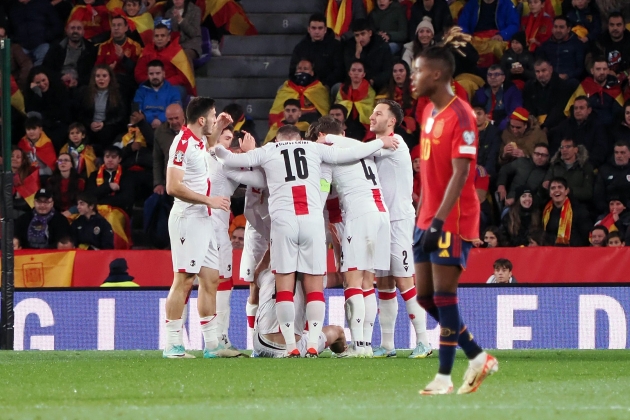 Khvicha Kvaratskhelia gol Georgia / Foto: EFE Khvicha Kvaratskhelia gol Georgia / Foto: EFE