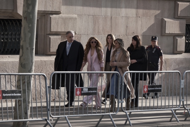 Shakira arriba a l'Audiència Shakira arriba a l'Audiència