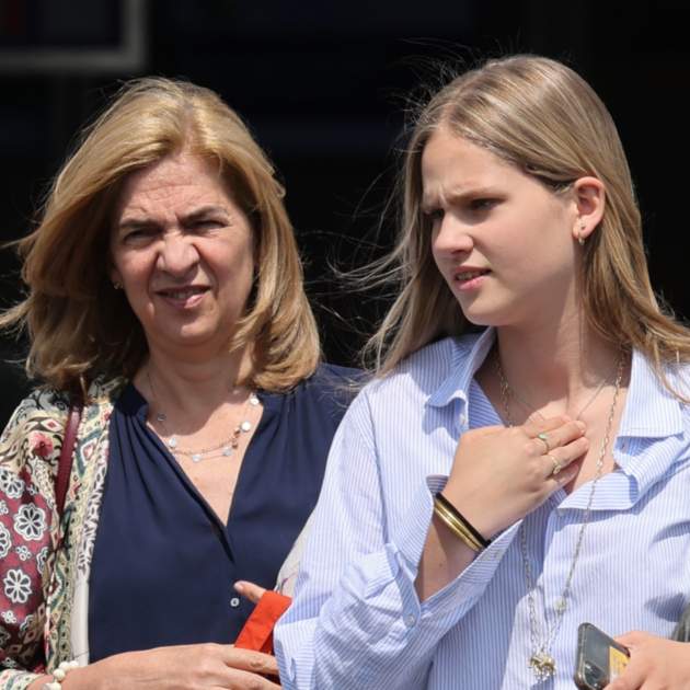 Irene Urdangarin Cristina mala cara GTRES Irene Urdangarin Cristina mala cara GTRES