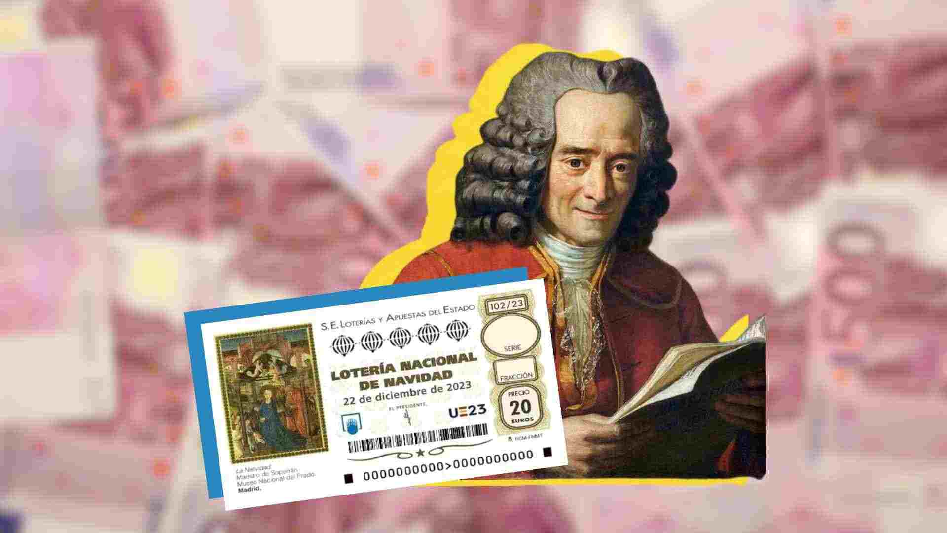 La fórmula infalible de Voltaire per guanyar la Loteria de Nadal 2023