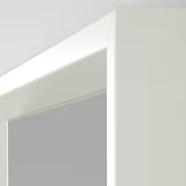 NISSEDAL espejo, blanco, 65x150 cm - IKEA
