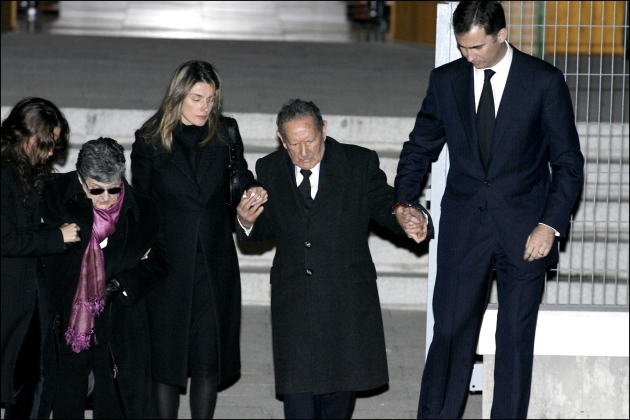 Paco con Letizia y Felipe 