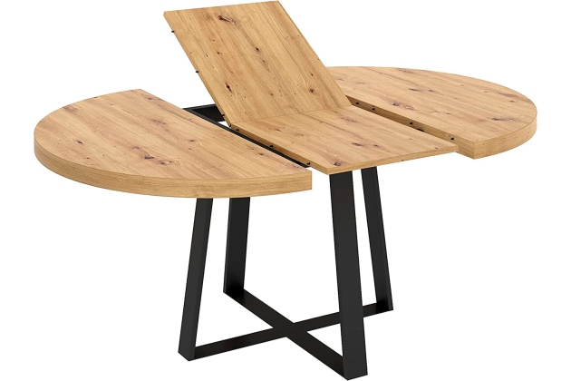 Mesa de Comedor Redonda Extensible Mesa de Comedor Redonda Extensible