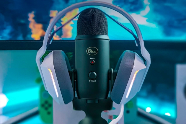 Microfono Logietch USB Blue Yeti Microfono Logietch USB Blue Yeti