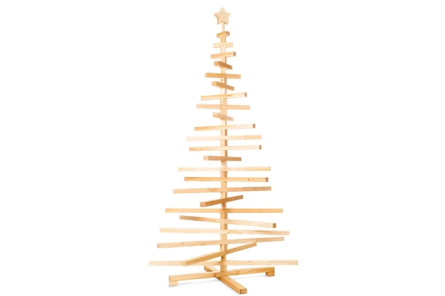 Árbol de Navidad de madera de Livarno Home Árbol de Navidad de madera de Livarno Home